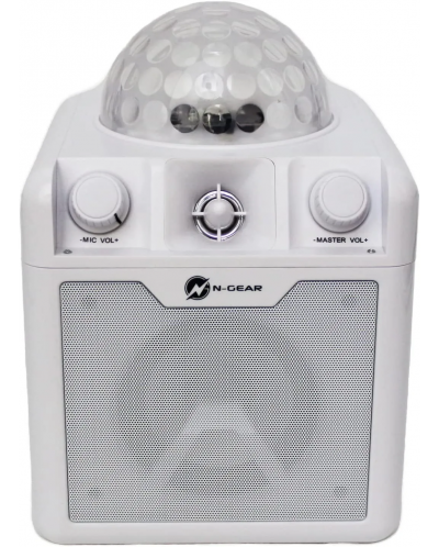 Аудио система N-Gear - Disco Block 410, бяла - 2