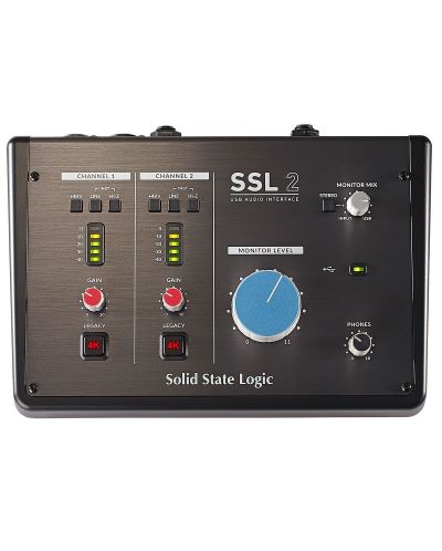 Аудио интерфейс Solid State Logic - SSL 2, черен - 2