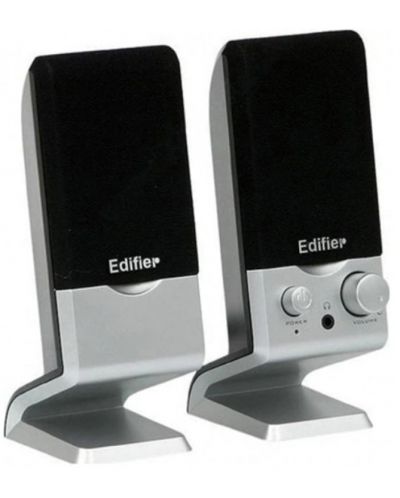 Аудио система Edifier - M1250, 2.0, черна/сребриста - 1