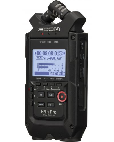 Аудио рекордер Zoom - H4n Pro, черен - 2
