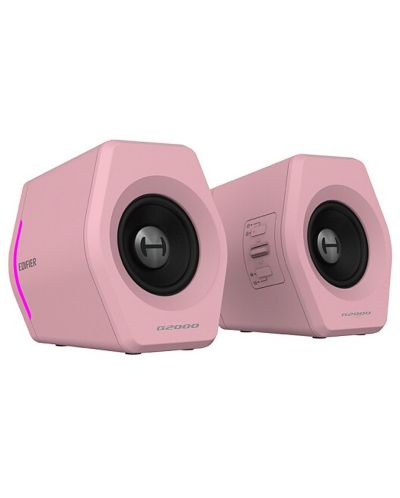 Аудио система Edifier - G2000, 2.0, розова - 2