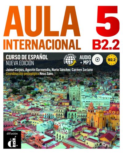 Aula Internacional 5 - B2.2 / Испански език - ниво В2.2: Учебник + CD (ново издание) - 1