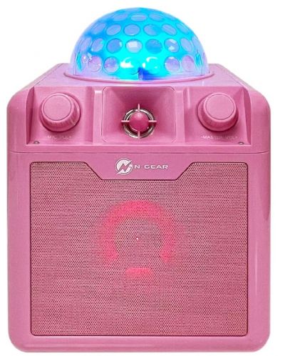 Аудио система N-Gear - Disco Block 410, розова - 3