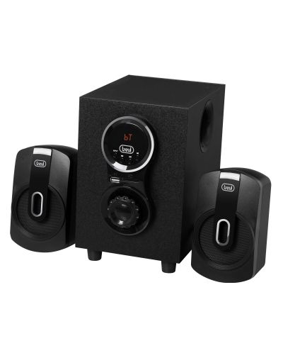 Аудио система Trevi - AVX 615 BT, 2.1, черна - 2