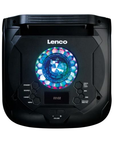 Аудио система Lenco - PA-260BK, 2.0, черна - 5