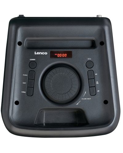 Аудио система Lenco - PA-200BK, черна - 7
