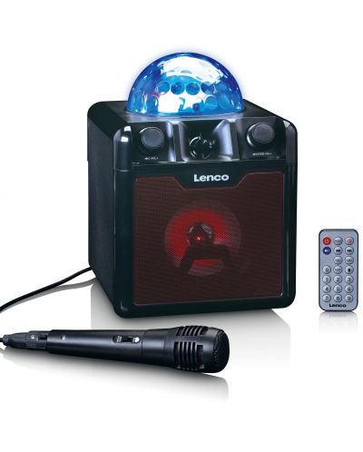 Аудио система Lenco - BTC-055BK, черна - 1