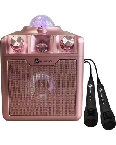 Аудио система N-Gear - Disco Star 710, розова - 1