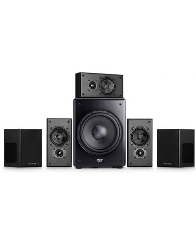 Аудио система M&K Sound - Movie 5.1, черна - 2