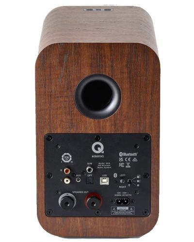 Аудио система Q Acoustics - M20 HD Wireless, кафява - 3