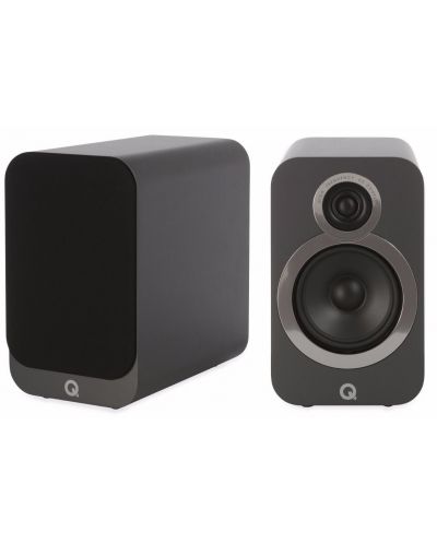 Аудио система Q Acoustics - 3020i, сива - 1
