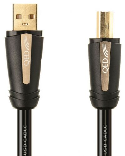 Кабел QED - Performance - Hi Ref, USB/USB-B, 1 m, черен - 4