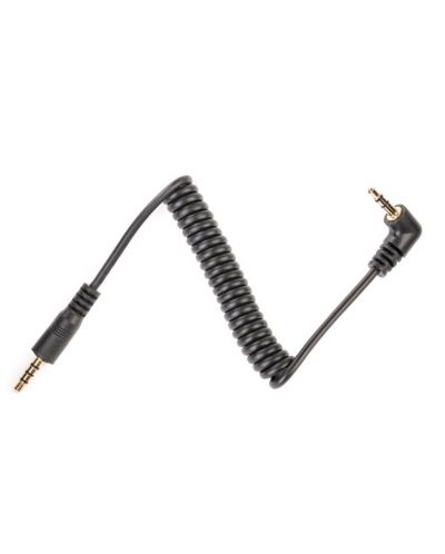 Аудио кабел Saramonic - SR-PMC2, 3.5 TRS-M/3.5 mm TRRS-M, 25-38cm - 1