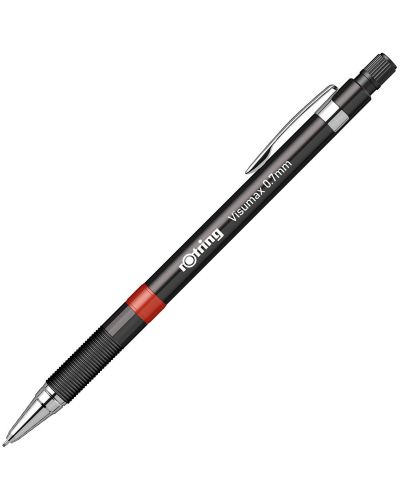 Автоматичен молив Rotring Visumax - Черен, 0.7 mm - 1