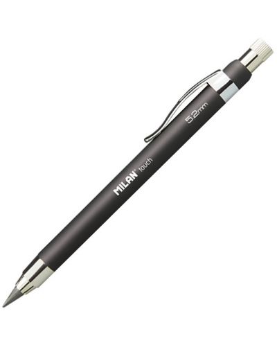 Автоматичен молив верзатил Milan - Touch, 5.2 mm, черен - 1
