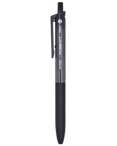 Автоматична химикалка Penac X-Beam - XB107, 0.7 mm, черна - 1
