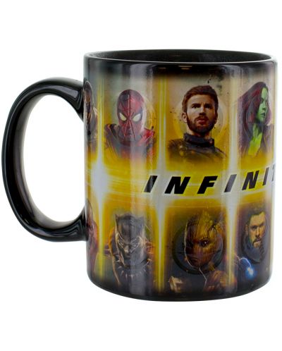 Чаша с термо ефект Paladone - Marvel Avengers Infinity War  - 2