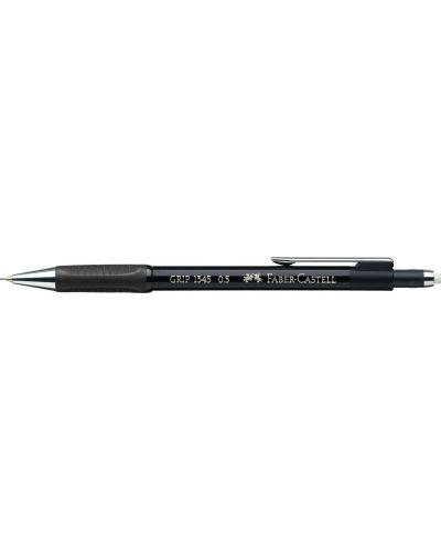 Автоматичен молив Faber-Castell Grip - 0.5 mm, черен - 1