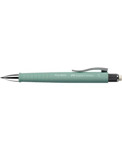 Автоматичен молив Faber-Castell Poly Matic - 0.7 mm, ментовозелен - 1