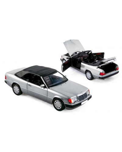 Авто-модел Mercedes-Benz 300 CE-24 Cabriolet 1990 - Silver Metallic