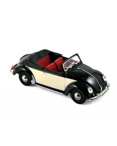 Авто-модел Volkswagen VW Beetle Hebmuller Cabriolet 1949 black/beige