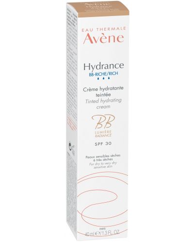 Avène Hydrance Богат хидратиращ тониран крем BB Riche, SPF30, 40 ml - 3