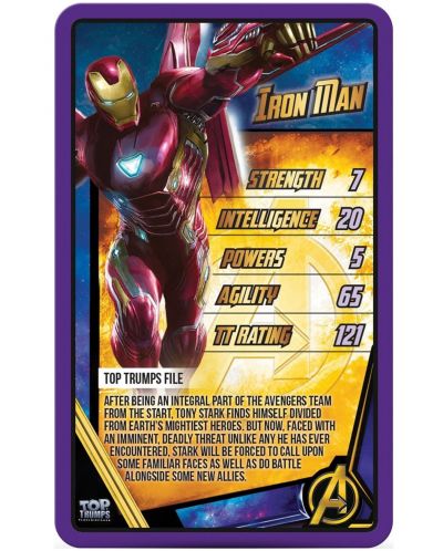 Игра с карти Top Trumps - Avengers Infinity War - 4