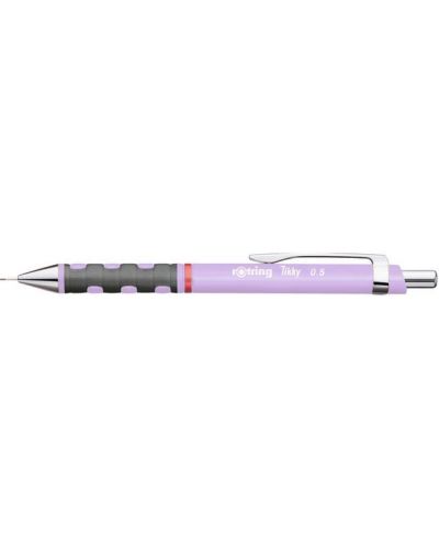 Автоматичен молив Rotring Tikky - 0.5 mm, лилав - 1