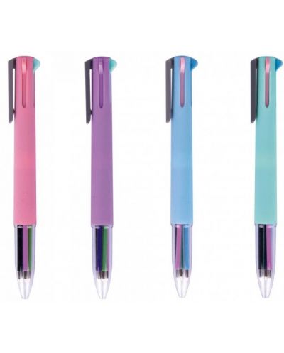 Автоматична химикалка с 5 цвята - 2