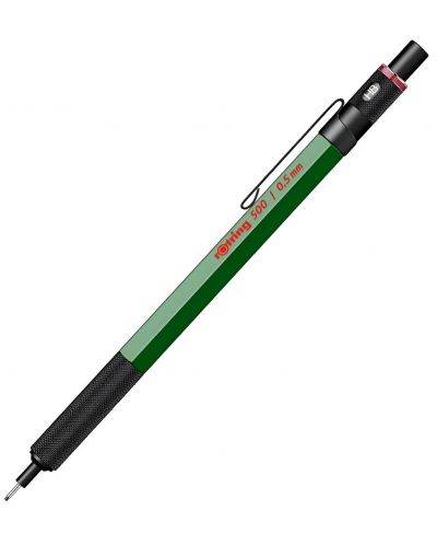 Автоматичен молив Rotring 500 - 0.5 mm, зелен - 1