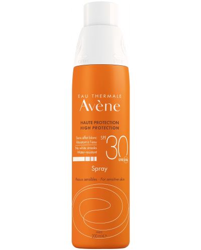 Avène Sun Слънцезащитен спрей за лице и тяло, SPF30, 200 ml - 1