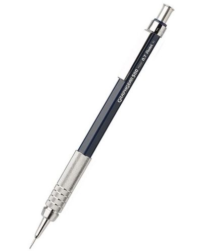Автоматичен молив Pentel - Graphgear 520, 0.7 mm, черен - 1