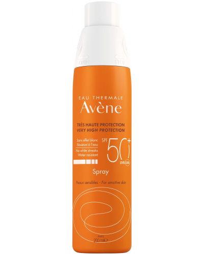Avène Sun Комплект - Слънцезащитен флуид и спрей, SPF 50+, 50 + 200 ml (Лимитирано) - 5