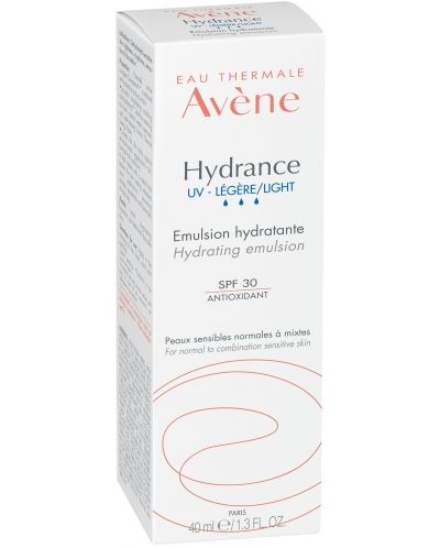 Avène Hydrance Хидратираща емулсия Legere UV, SPF 30, 40 ml - 3