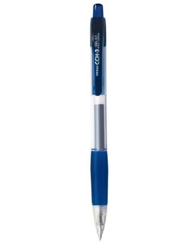 Автоматична химикалка с гелово мастило Penac CCH-3 - 0.5 mm, синя - 1