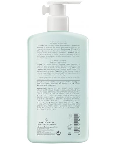 Avène Cleanance Успокояващ измивен крем Hydra, 400 ml (Лимитирано) - 2