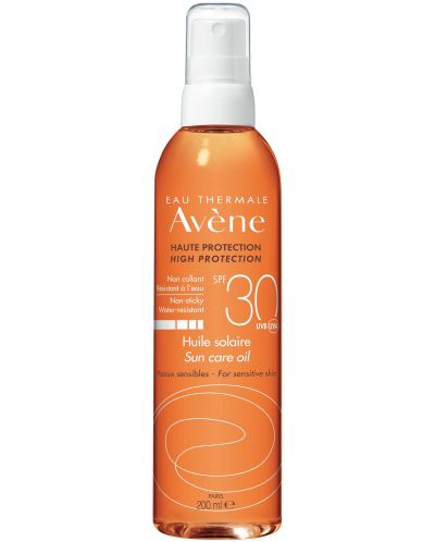 Avène Sun Слънцезащитно олио, SPF30, 200 ml - 1