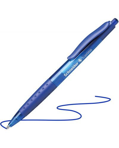 Автоматична химикалка Schneider Suprimo - M, синя - 1