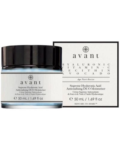 Avant Хидратиращ антиоксидантен крем с хиалуронова киселина, 50 ml - 1