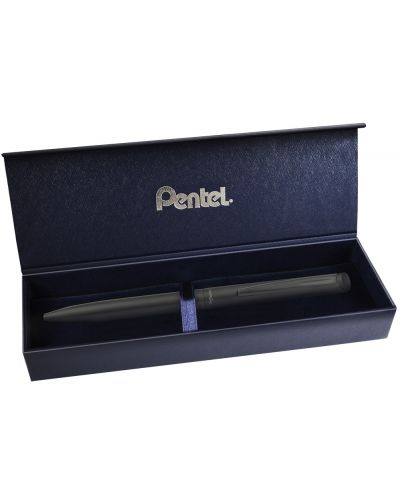 Автоматичен ролер Pentel EnerGel - Черна, в кутия - 1