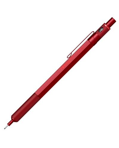 Автоматичен молив Rotring 600 - 0.7 mm, червен - 1