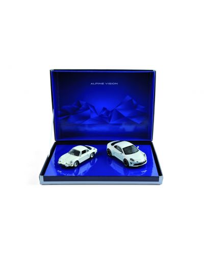 Авто-модел Coffret Alpine A110 1973 &amp; Vision 2016- L.E. 500 pcs (2 cars) SURVENT