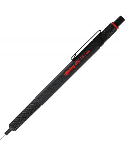 Автоматичен молив Rotring 600 - 0.7 mm, черен - 1