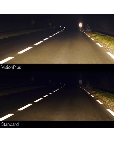 Автомобилни крушки Philips - H7, Vision plus +60% more light, 12V, 55W, 2 броя - 4