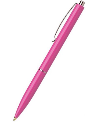 Автоматична химикалка Schneider K15 M - Розово тяло, синьопишеща - 1