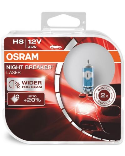 Авто крушки Osram - H8, 64212NL, Night Breaker Laser - 1