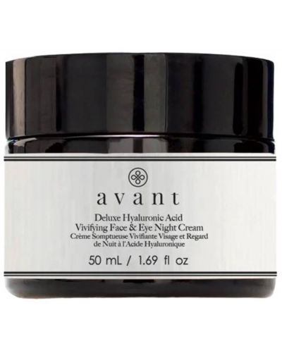 Avant Нощен крем за лице и очи с хиалуронова киселина, 50 ml - 3