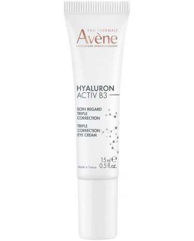 Avène Hyaluron Activ B3 Грижа за околоочен контур с тройно действие, 15 ml - 1