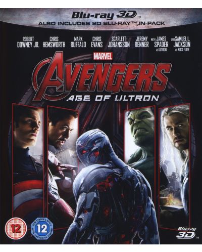 Avengers Age Of Ultron (Blu-Ray 2D + Blu-Ray 3D) - 1