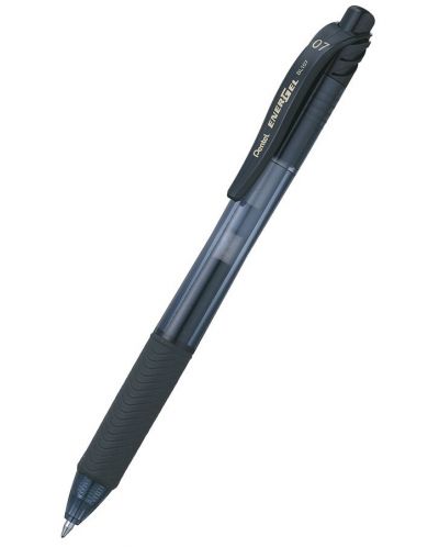 Автоматичен ролер Pentel Energel BL 107 - 0.7mm, черен - 1